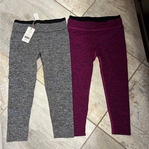 Fabletics crop leggings bundle size small! One brand new!